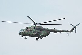 Slovak Air Force Mil Mi-17M 0845 at SIAF 2022.jpg