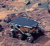 Rover Sojourner en Marte.
