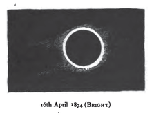 April 16, 1874
Series member 61 Solar eclipse 1874Apr16-Bright.png