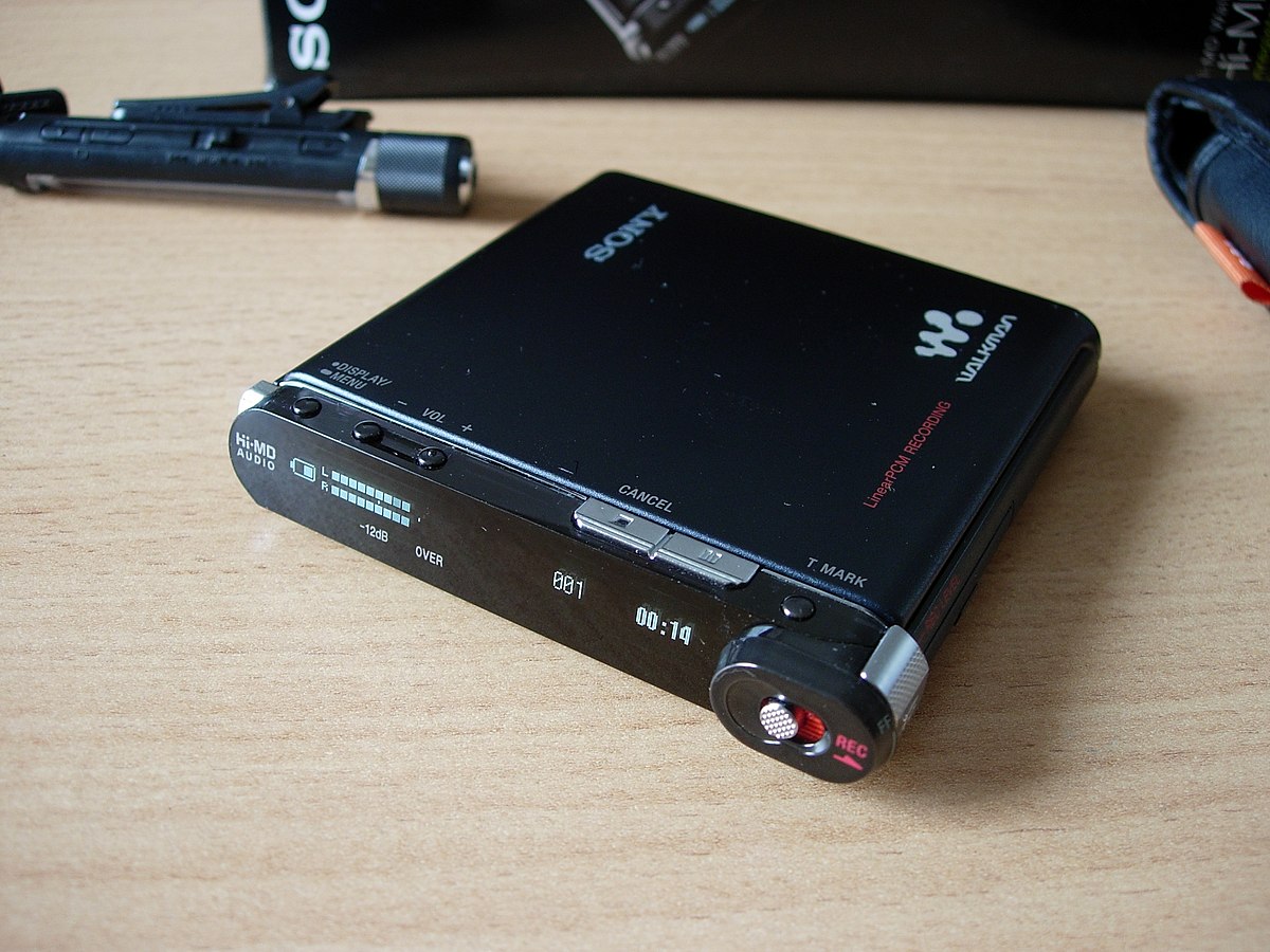 最高級 Recorder Hi-MD MiniDisc WALKMAN MZ-RH1 Player - htii.edu.kz