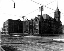 South High School in 1911. South High School addition 1911.jpg