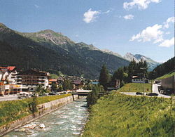 Rossana ve městě St. Anton am Arlberg