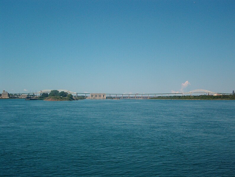 File:St. Mary's River & International Bridge.JPG