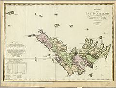 Kolonin Svenska St Barthélemy 1784–1878.