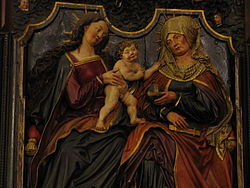 Relief "Sainte-Parenté" ( détail )