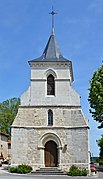 Church of Saint-Cybard, Montmoreau-Saint-Cybard, France, facade