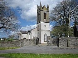 Church of Ireland-Parish-Kirche nächst der N59 östlich von Dromore West (2006)