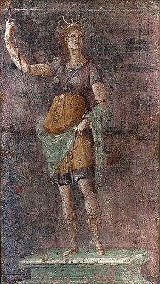Statue of Artemis, fresco from Pompeii.jpg