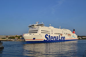 Stena Scandinavica på väg ut.JPG