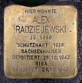 Alex Radziejewski, Friedrichshaller Straße 28, Berlin-Schmargendorf, Deutschland