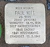 Stolperstein Naunynstr 69 (Kreuz) Paul Kitt.jpg