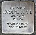 wikimedia_commons=File:Stolperstein für Karoline Gerstl.JPG