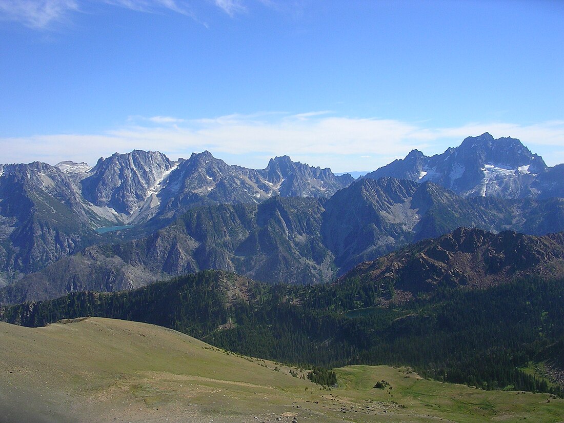 List of mountain ranges in Washington