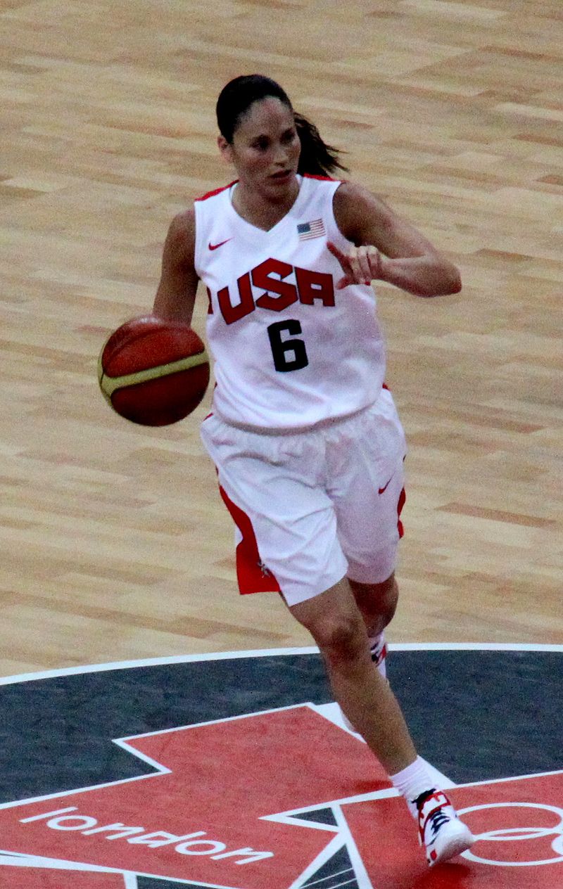 Basketball jersey, Sue Bird of the 2012 Women's Olympic Basketball