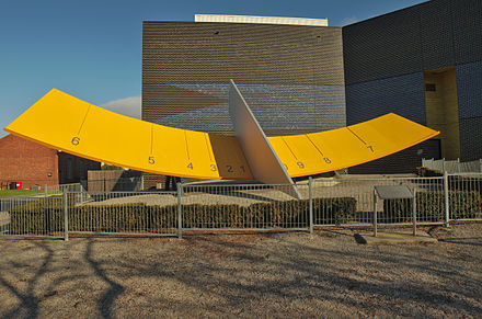Polar sundial at Melbourne Planetarium