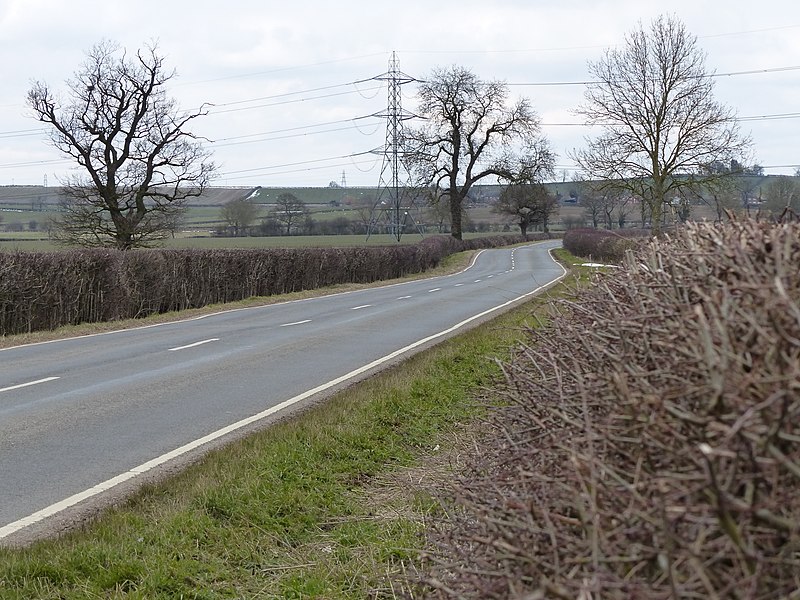 File:Sutton Road towards Sutton Bassett - geograph.org.uk - 3404577.jpg