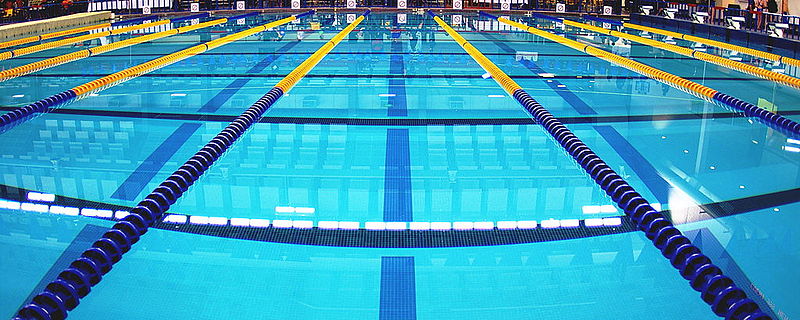 File:Swimming pool with lane ropes in place cropped.jpg