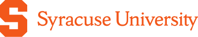 Thumbnail for File:Syracuse University Horizontal 1Line ORANGE RGB.svg