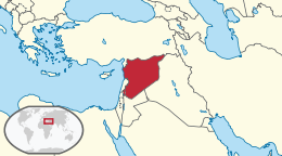 Siria - Localizzazione