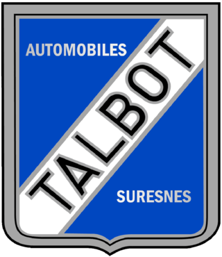 <span class="mw-page-title-main">Automobiles Talbot France</span> French automobile manufacturer