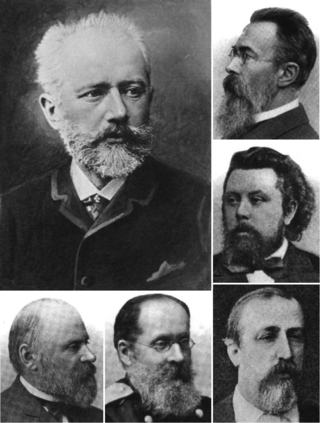 <span class="mw-page-title-main">Pyotr Ilyich Tchaikovsky and The Five</span> Ideological dispute among Russian composers