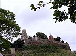 Rameswaraswami temple Temple inside fort walls on a hilltop.jpg