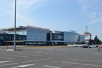 Roschino International Airport of Tyumen in 2017 Terminal airport roshino.jpg