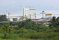 The Cambodian casinos seen from the Thai site