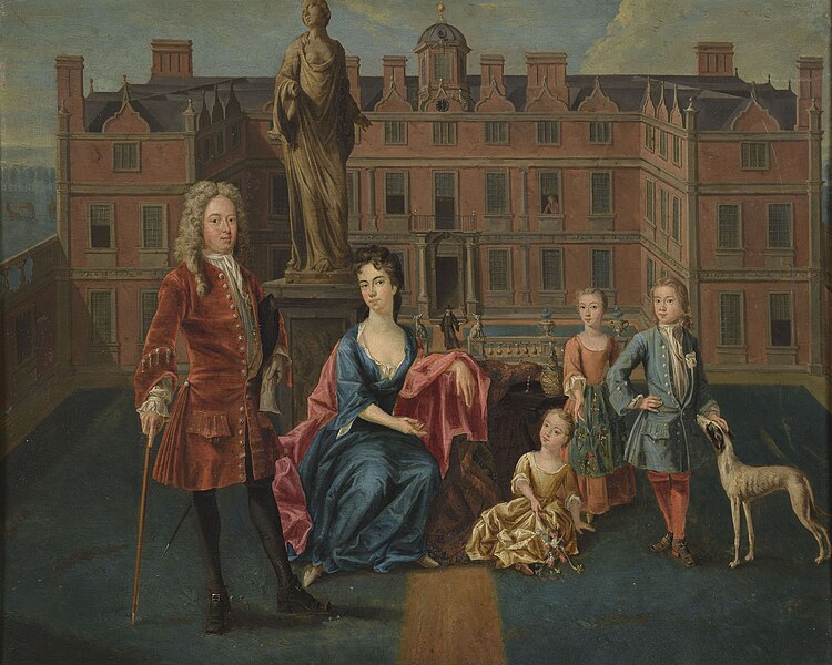 File:The North Family at Glemham, Glemham Hall, by Peter Vanderbank.jpg