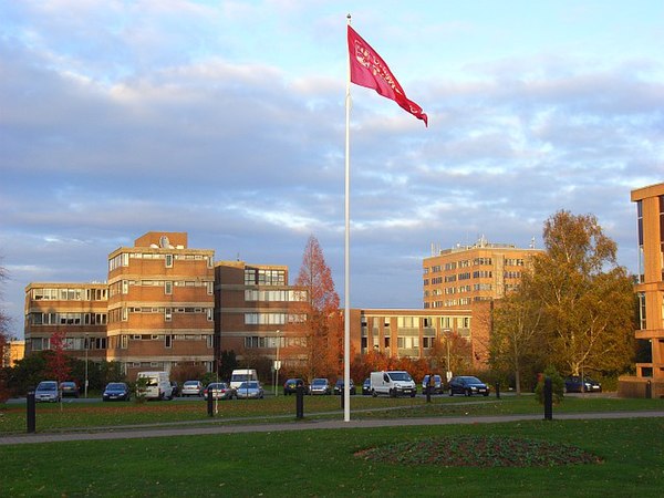 University buildings from Queens Drive