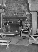 Throop Club interior in 1937