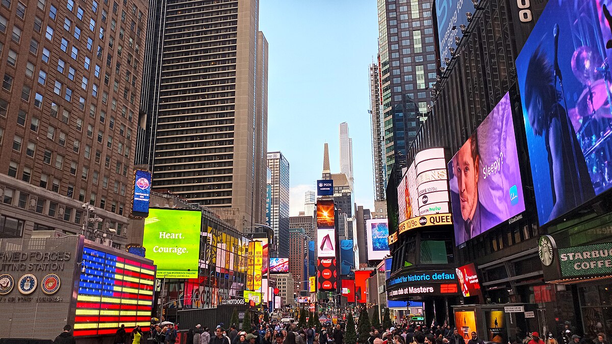 Times Square – Wikipédia, a enciclopédia livre