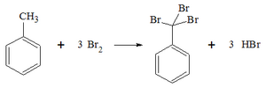 Toluène substitution radicale bromine.PNG