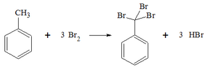 Toluolradikalsubstitution bromine.PNG