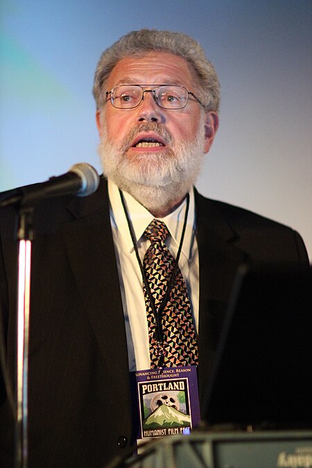 Tom Flynn speaking at the 2011 Humanist Film Festival.jpg