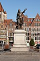 Tournai, die Statue von Christine De Lalaing Princesse Despinoy