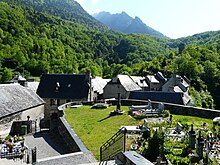 The village of Tramezaïgues, viewed from the church