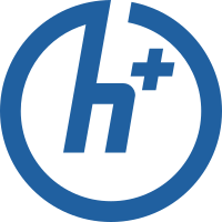 Transhumanism h+.svg