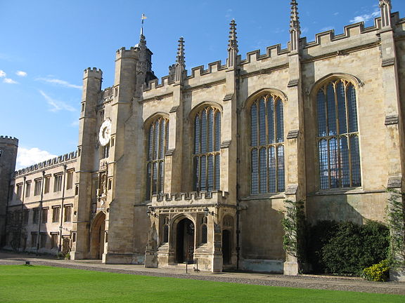 Trinity College, Cambridge, where Coke studied between 1567 and 1570