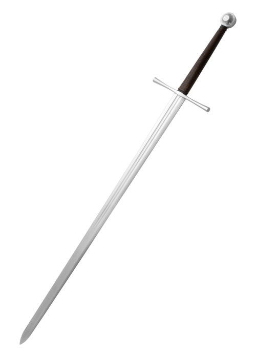Replica of a late Medieval European double-edged two-handed sword