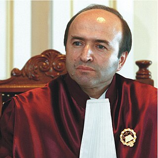 <span class="mw-page-title-main">Tudorel Toader</span> Romanian lawyer and professor