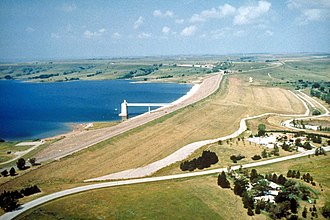 Wilson Dam and Lake USACE Wilson Dam Kansas.jpg