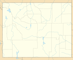 (Veja a situação no mapa: Wyoming)