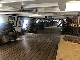 USS Constellation (1854) gun deck