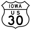 US 30 route marker