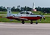 US Navy 100518-N-0321D-002 Ensign Christopher Farkas taxis a new T6-B Texan II. Farkas is the first student to train in the T6-B Texan II.jpg
