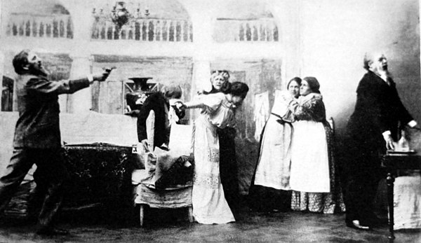 Uncle Vanya at the Moscow Art Theatre (1899), Act III