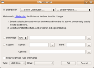 UNetbootin di Ubuntu