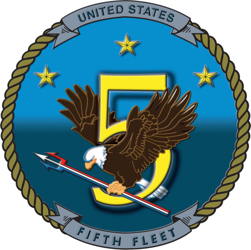 [Image: 800px-United_States_Fifth_Fleet_insignia_2006.png]