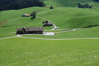 Passhöhe unterhalb Hochhamm